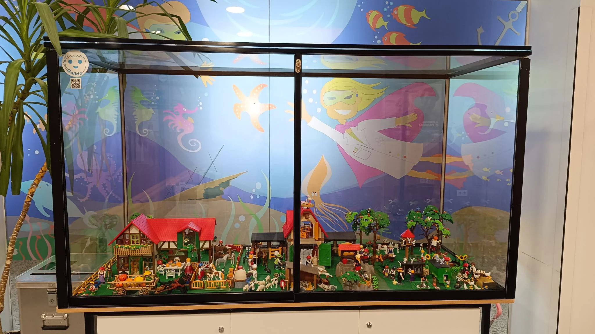 Granjeros en el materno